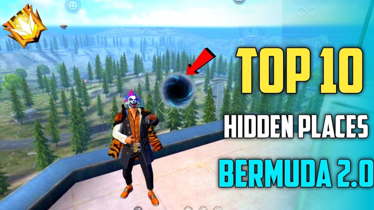 Top 10 Camping Places In Free Fire On Bermuda 2021