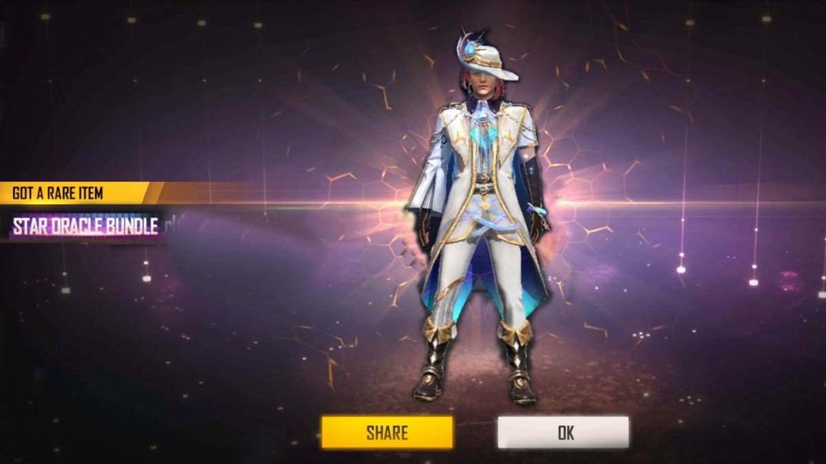 Get The New Star Oracle Bundle In Free Fire's Faded Wheel
