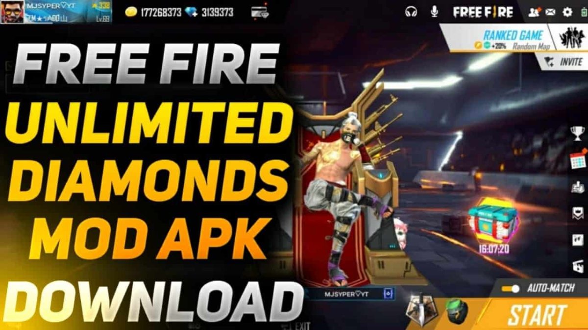 free fire mod diamond