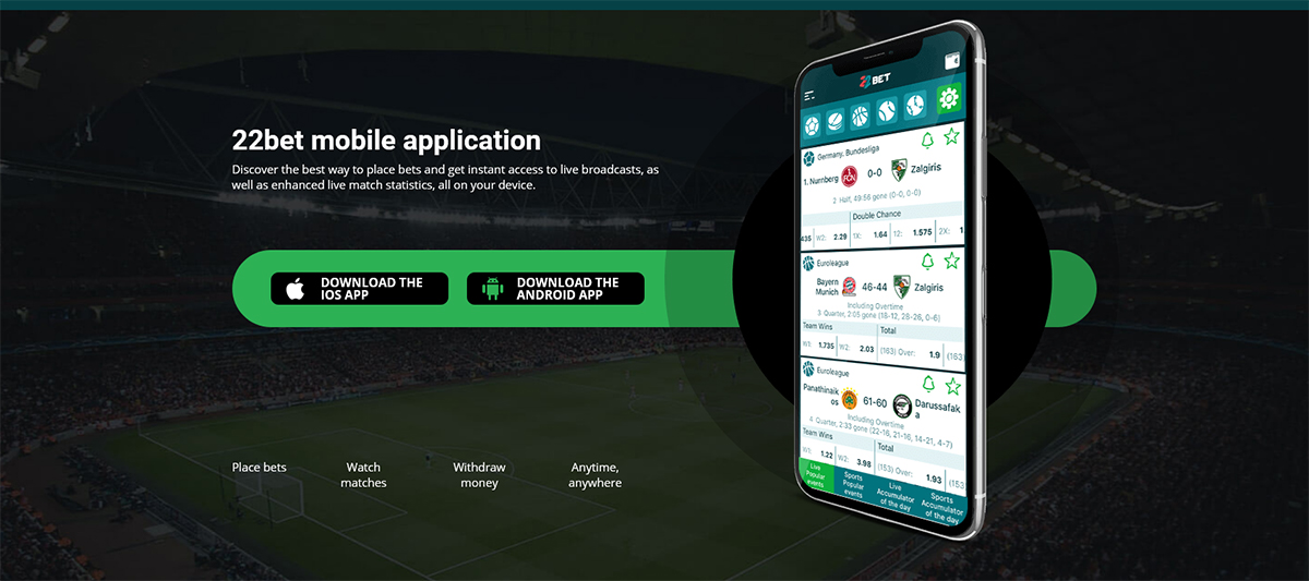 22bet APK Download 22bet App For Android And Ios 22bet APK Download 22bet App For Android And Ios