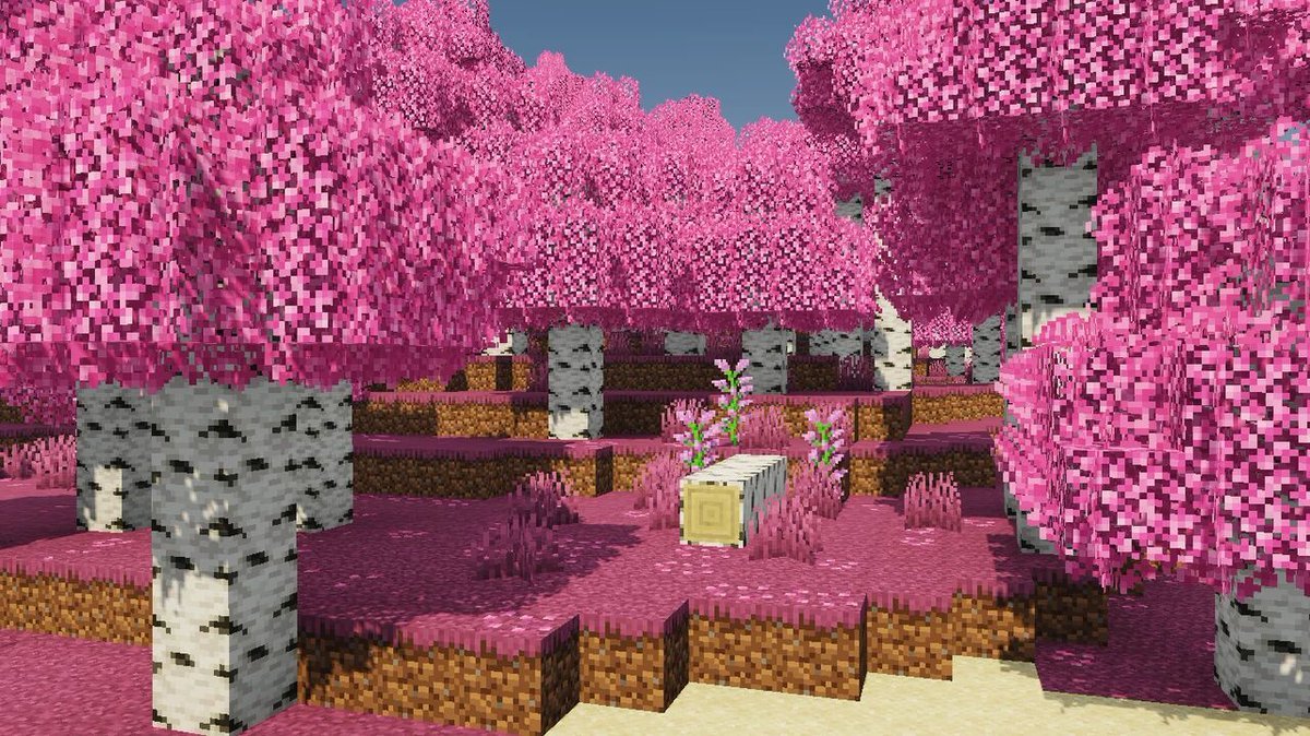 Розовый мод на майнкрафт. Розовое дерево в МАЙНКРАФТЕ. Цветы из МАЙНКРАФТА. Цветы в МАЙНКРАФТЕ красиво. Розовый майн.