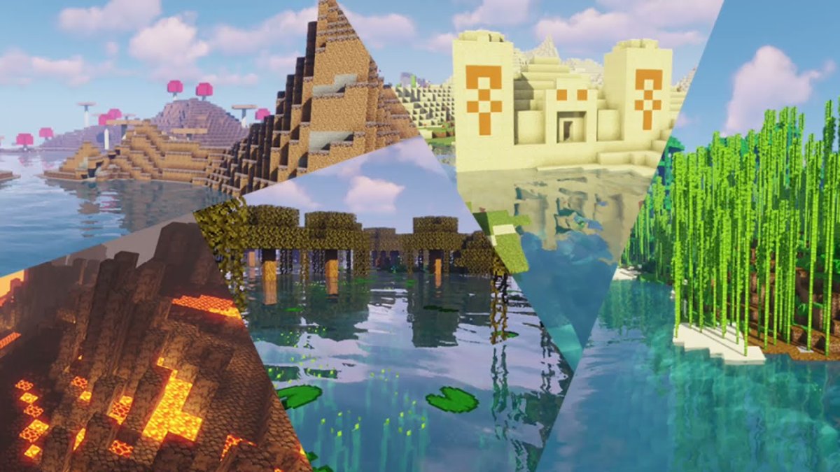 Biomes In Minecraft B72e 