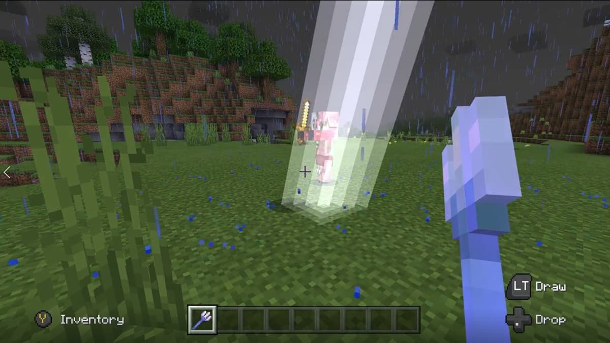 How to fly using a trident in Minecraft (2022)