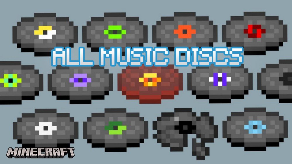 How To Get All Music Discs Minecraft Full Rank From Best To Worst