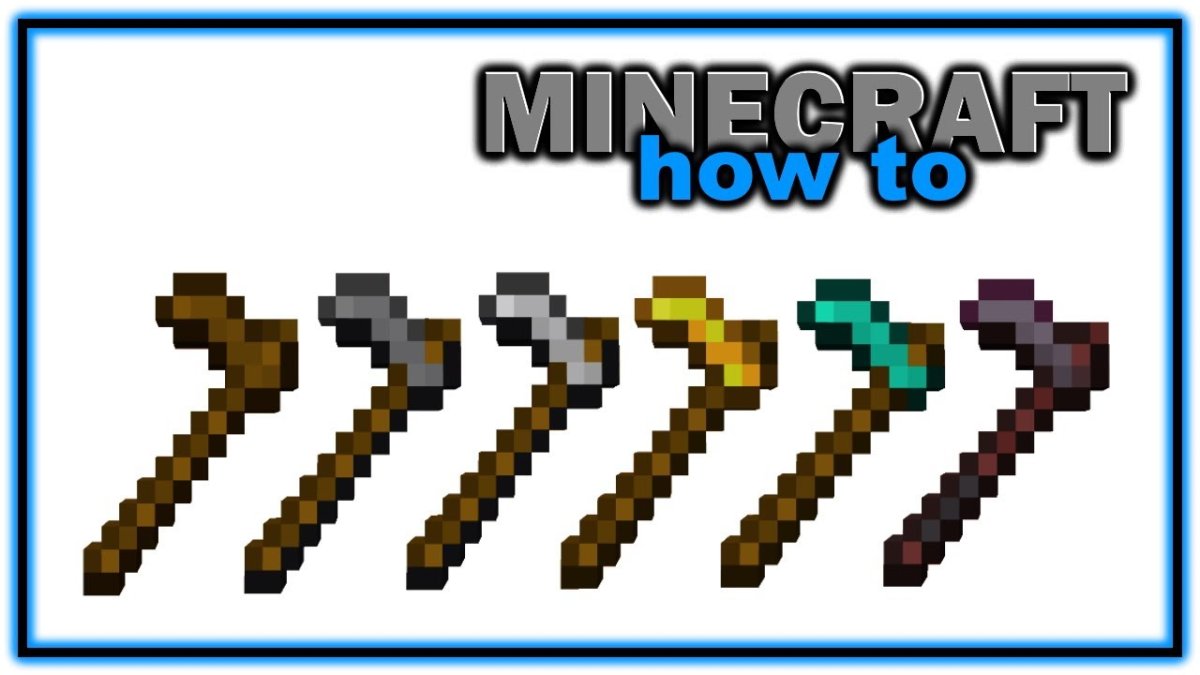 How To Make A Hoe In Minecraft; All Hoe Usages And Enchantments