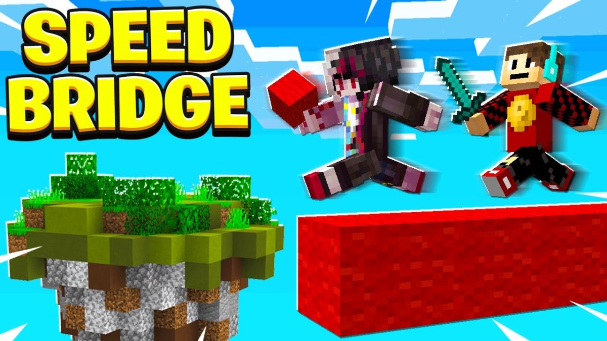 How To Bridge Fast In Minecraft Bedrock, Java & Pocket Edition
