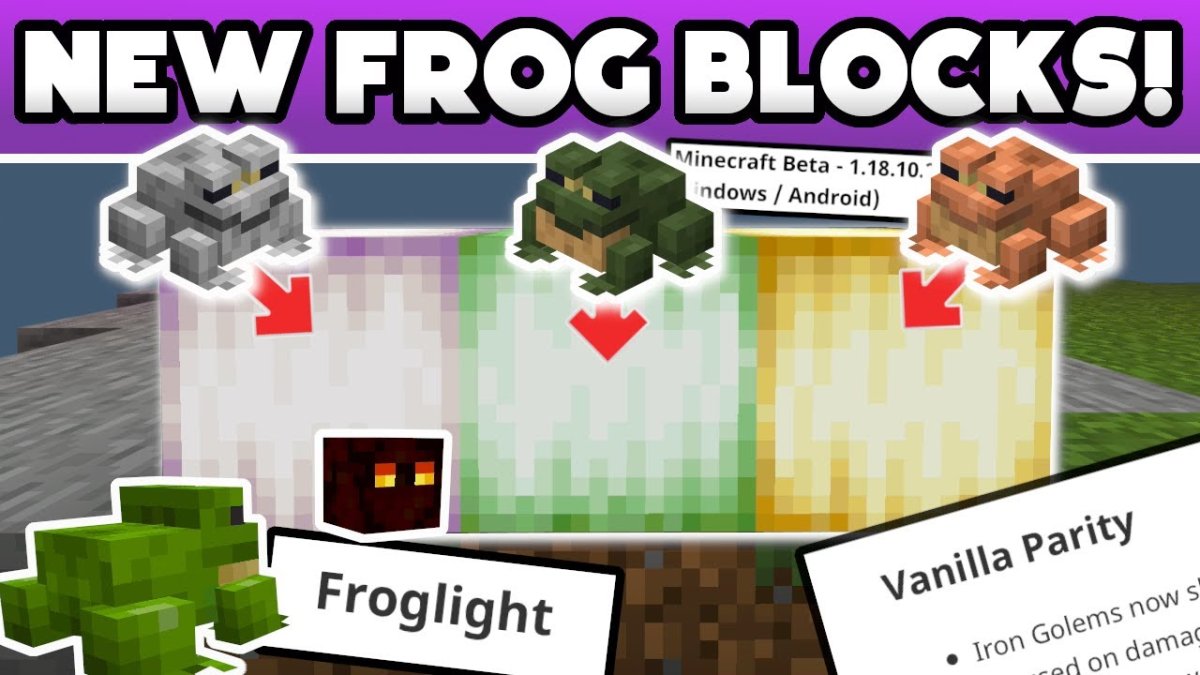 Where To Find & How To Get Frog Light Minecraft 1.19