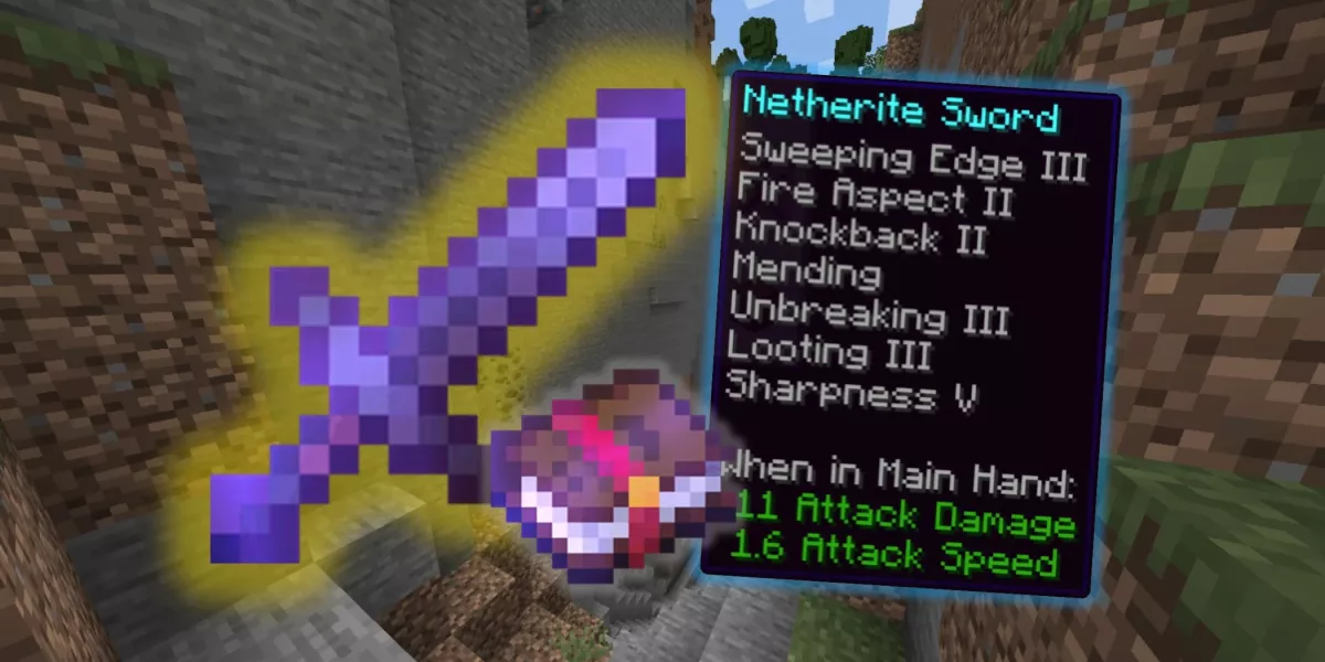 Best Sword Enchantments in minecraft #minecraftenchantment