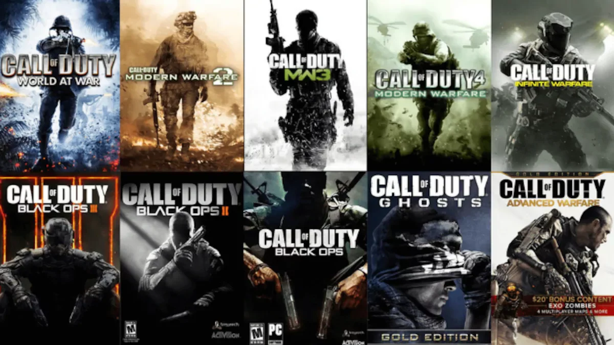 List Of All Games In The Call Of Duty Series (2022)