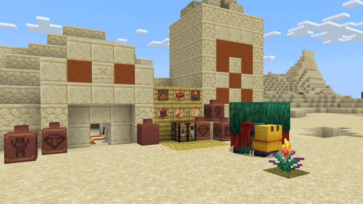 The new Minecraft 1.20 update adds Sniffers and cherry grove biomes -  Polygon