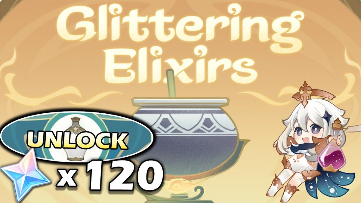 Genshin Impact Glittering Elixirs Web Event Guide For 120 Primogems