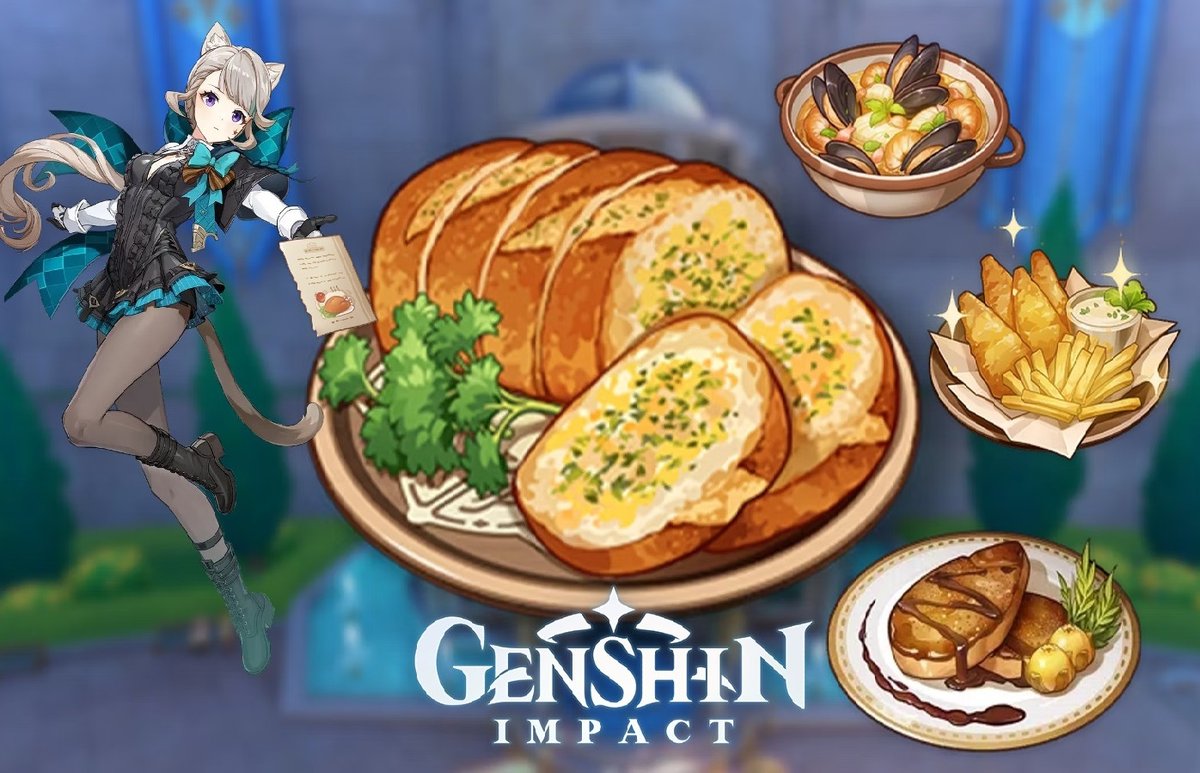 Genshin Impact Food Recipes 6366