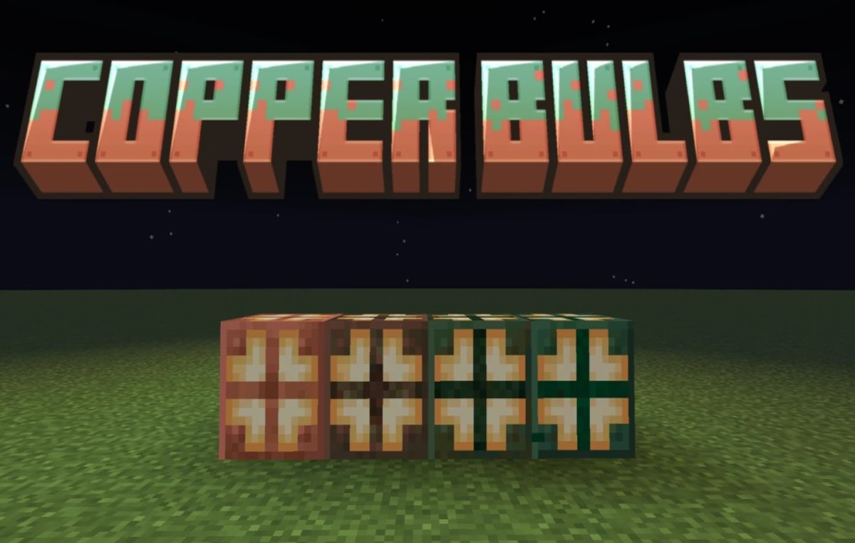 How does a copper bulb work in Minecraft?