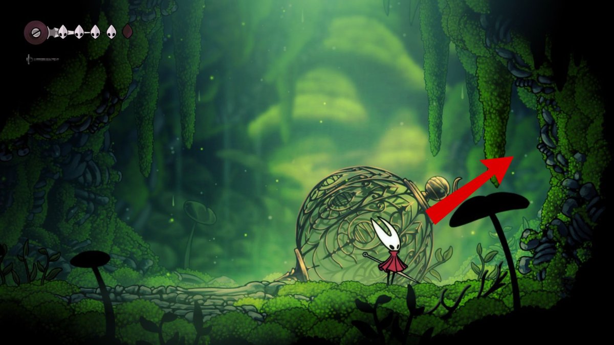 Hollow Knight Silksong: How To Reach the Secret Area in Moss Grotto