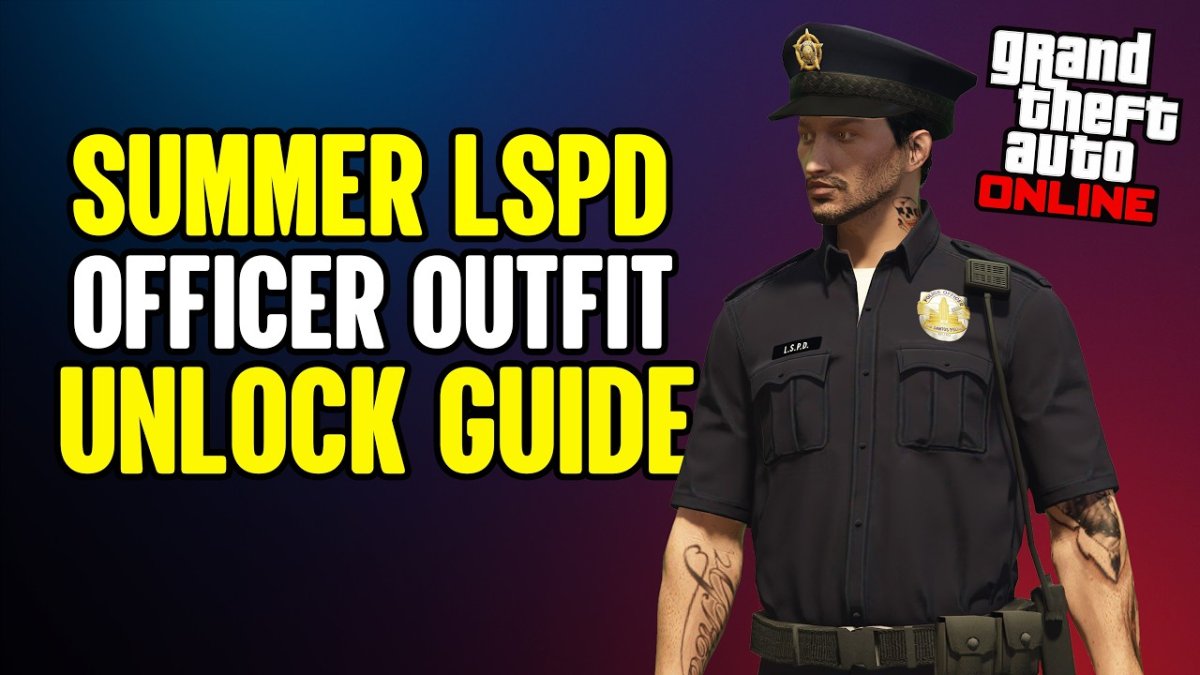 How To Get The Limited Time Summer LSPD Officer Outfit In GTA Online 1ada 