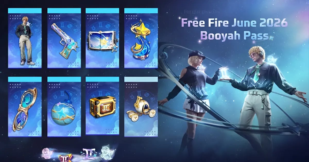 Free Fire June 2026 Booyah Pass Leaks: 50% Discount on Stellar Twins ...