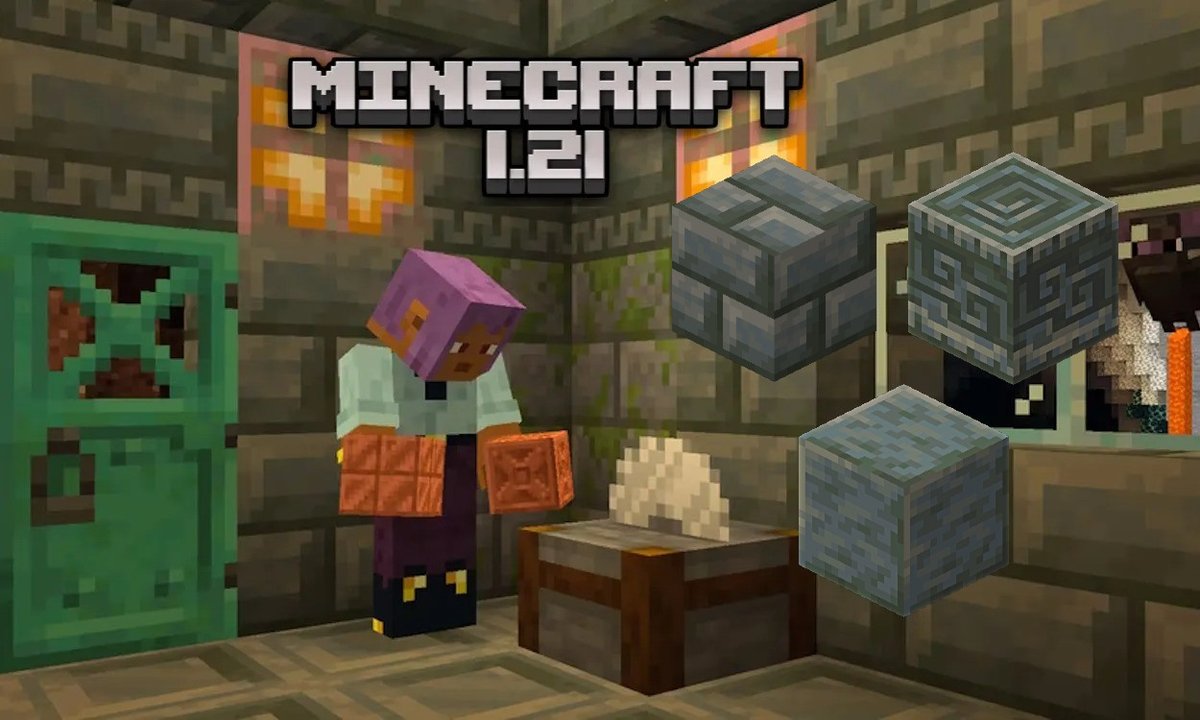 Recipes & Uses Of New Minecraft Tuff Blocks In Update 1.21