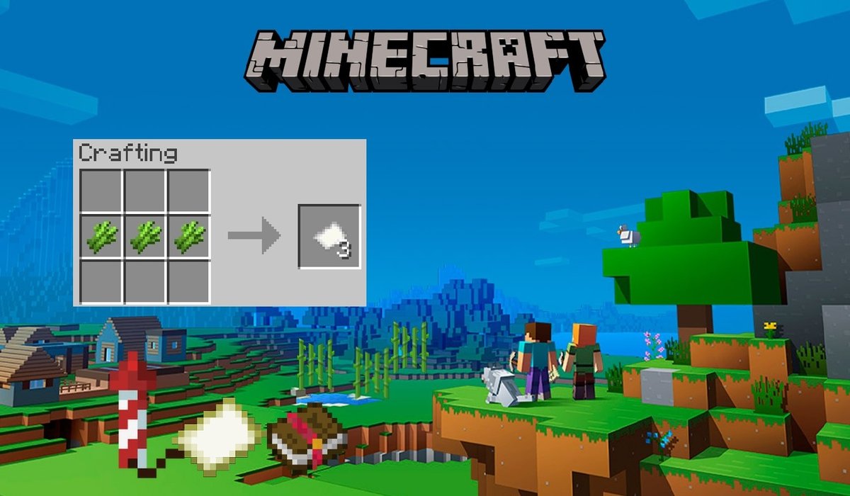 Must Know Guide On How To Make Paper In Minecraft 2024   Paper Recipe Minecraft 2045 