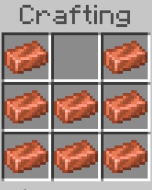 Copper Chestplate Recipe