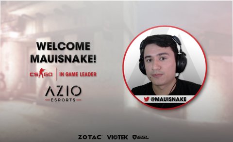 Kết quả hình ảnh cho Mauisnake CS:GO team from AZIO Esports