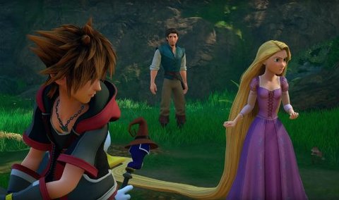 Kingdom Hearts 3 Tangled Trailer 555x328