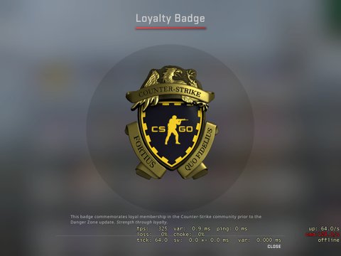 Csgo Loyalty Badge