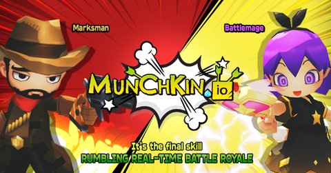 Munchkin Io Is A Shooting Battle Royale Made For M