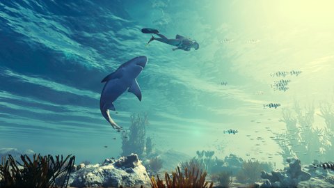 In 2019 Maneater Shark Game Will Come To Epic Game