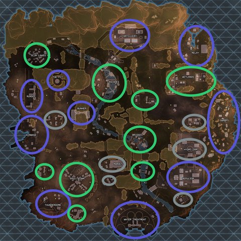 Apex Legends Loot Areas