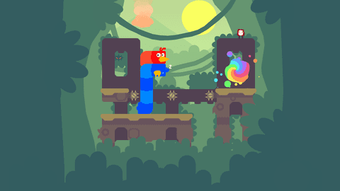 Snakebird Primer Puzzle