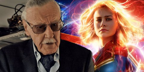 Stan Lee Captain Marvel Header