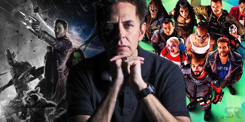 James Gunn With Guardians Of The Galaxy And Suicid