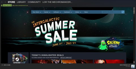 Steam also regularly hold a summer sale event every year