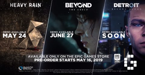 PC Demos Now Available for Heavy Rain & Beyond: Two Souls