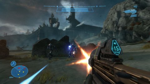 682777 Halo Reach Xbox 360 Screenshot Some Enemies