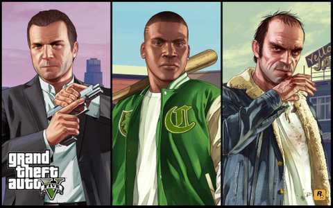 Protagonists of Grand Theft Auto 5