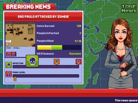 Infectonator 3 Newscaster