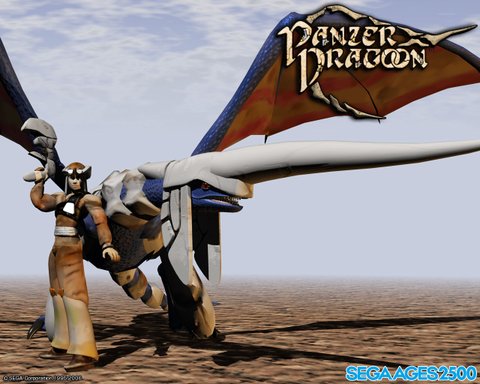 Sega Ages 2500 Series Vol 27 Panzer Dragoon Wallpa