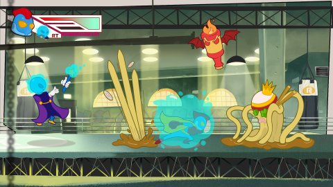 Pass The Punch Is A Cartoon Beat Em Up Title From