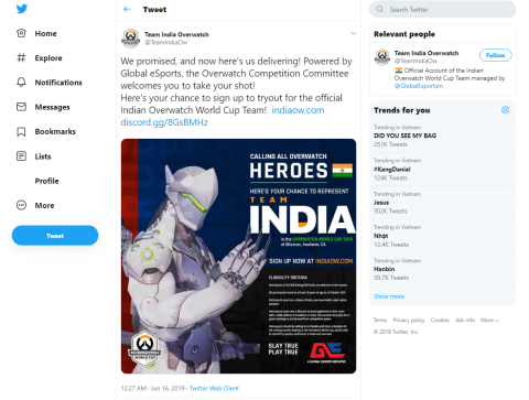 Indian Overwatch World Cup 02