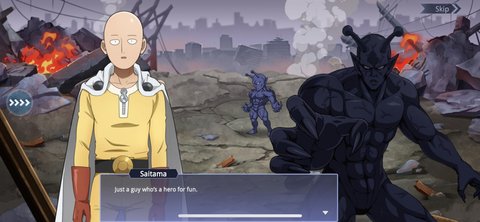 One Punch Man Saitama