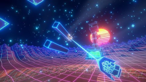 Fast-paced 3D platform Cyber Hook