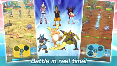 Pokemon Masters Battle