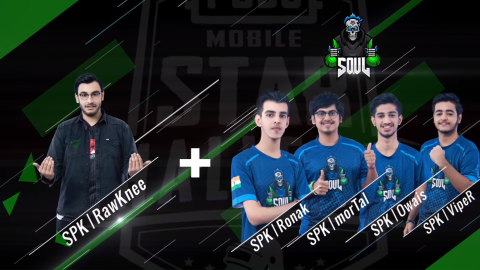 En Meet Our Teams Spark Rawknee Team Soul Pubg Mob