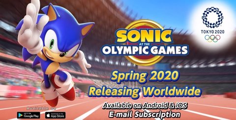 Sonic At The Olympic Games Tokyo 2020 Will Come To