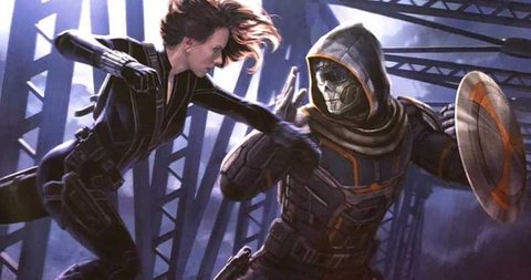 Taskmaster Black Widow Movie Concept Art