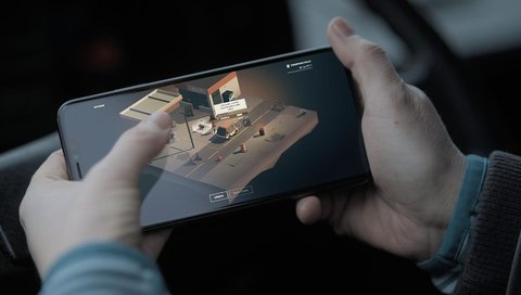 Apple Gaming Overland On Phone