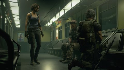 Resident Evil 3 Remake Train