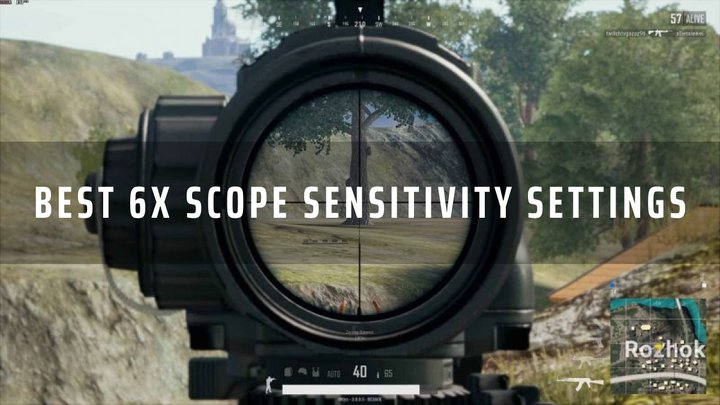 Best Pubg Mobile 6x Scope Sensitivity Settings