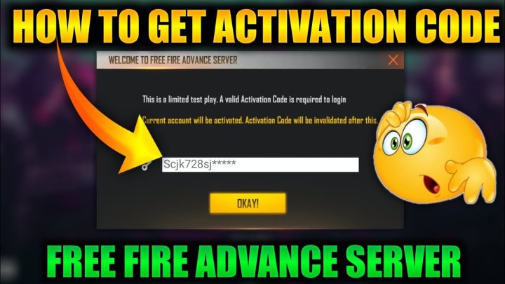 How To Get A Free Fire Activation Code For Ff Advance Server